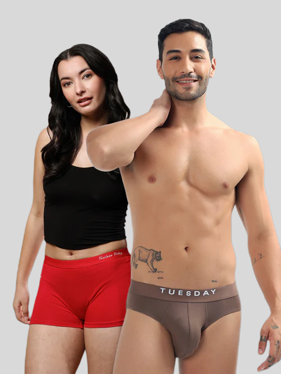 Everyday Expression | Couple Combo (Briefs & Boyshorts)