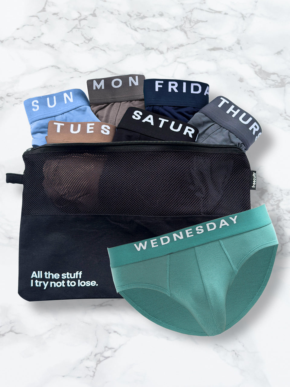 Everyday Expression | Men's Micro-Modal Briefs | Pack Of 7