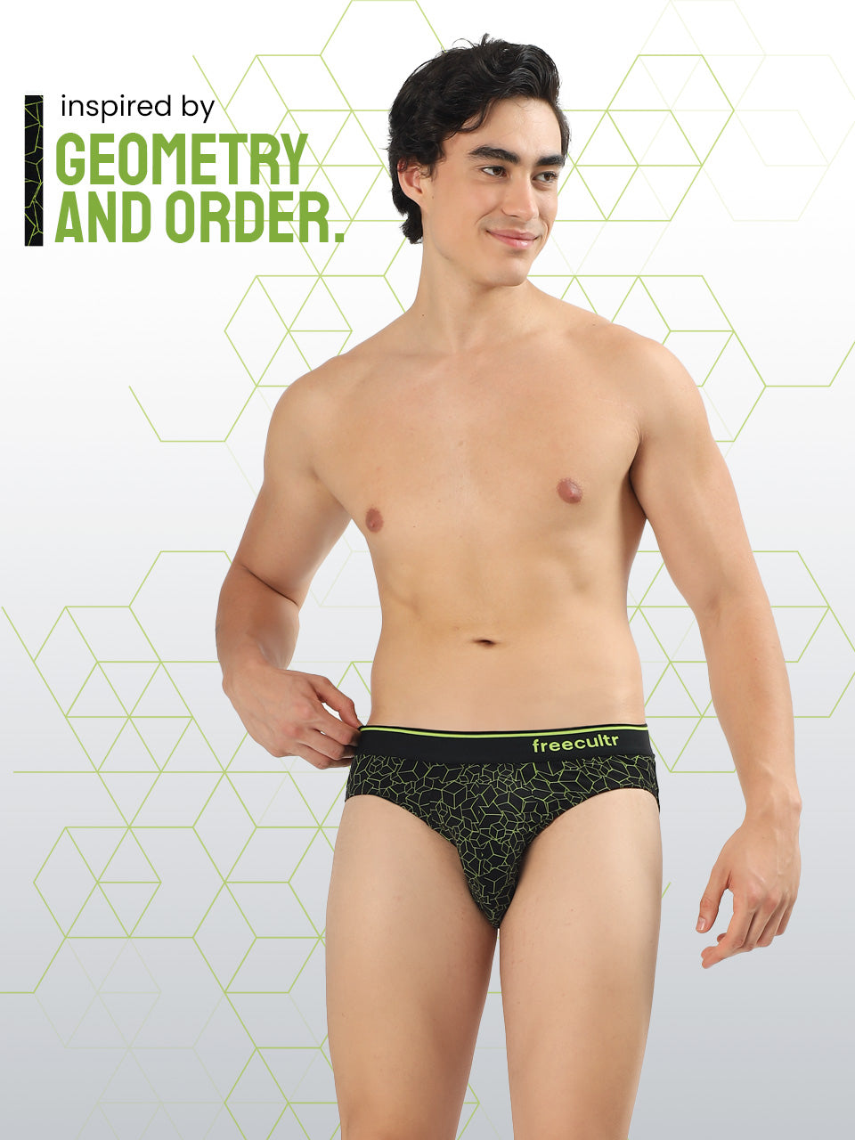 Men's Cotton Printed Briefs (Pack of 2)