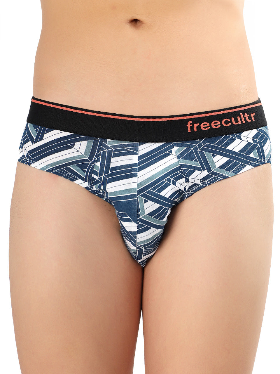 Men's Cotton Printed Briefs (Pack of 1)