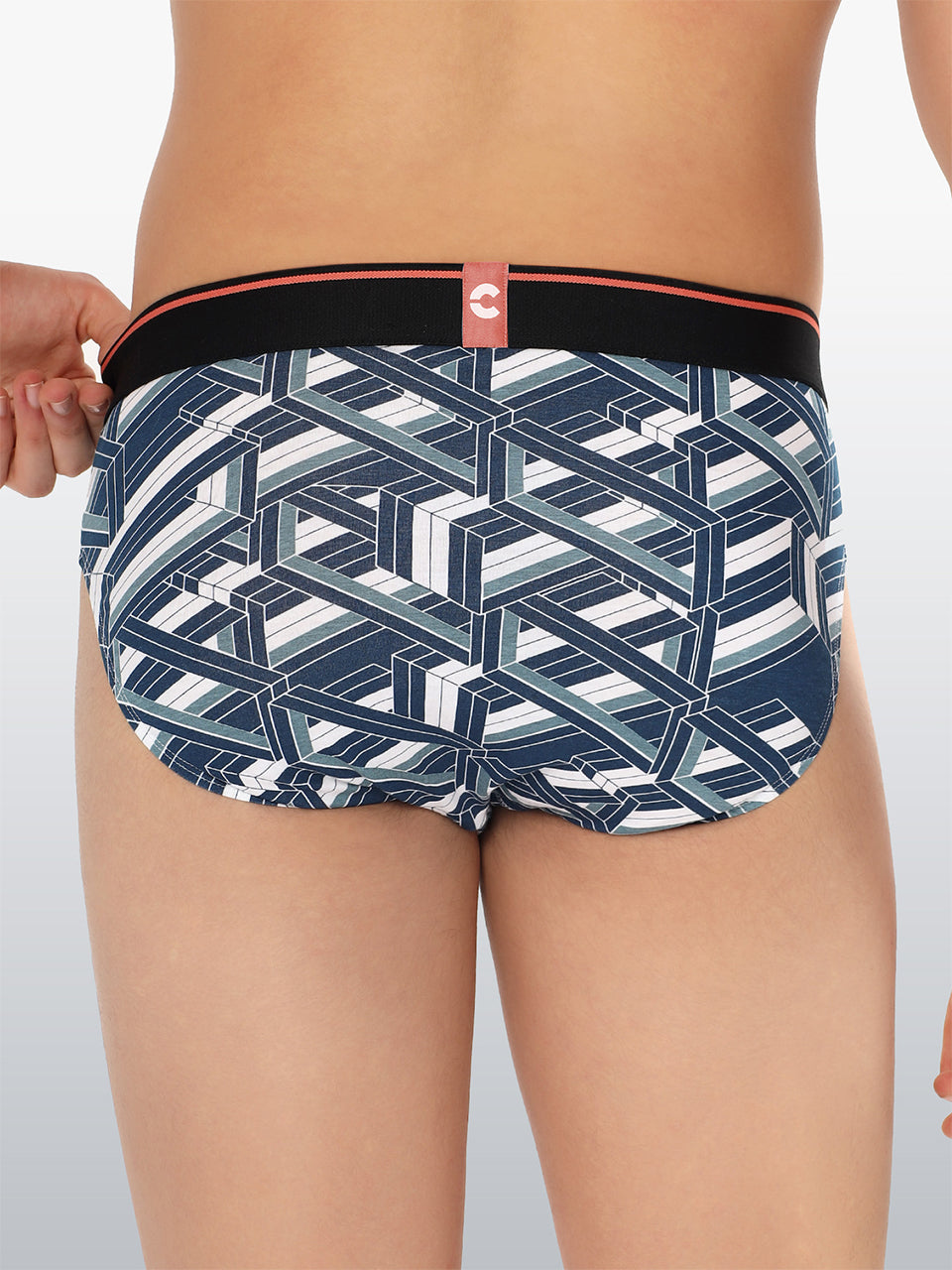 Men's Cotton Printed Briefs (Pack of 1)