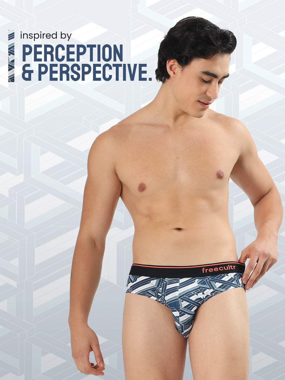 Men's Cotton Printed Briefs (Pack of 2)