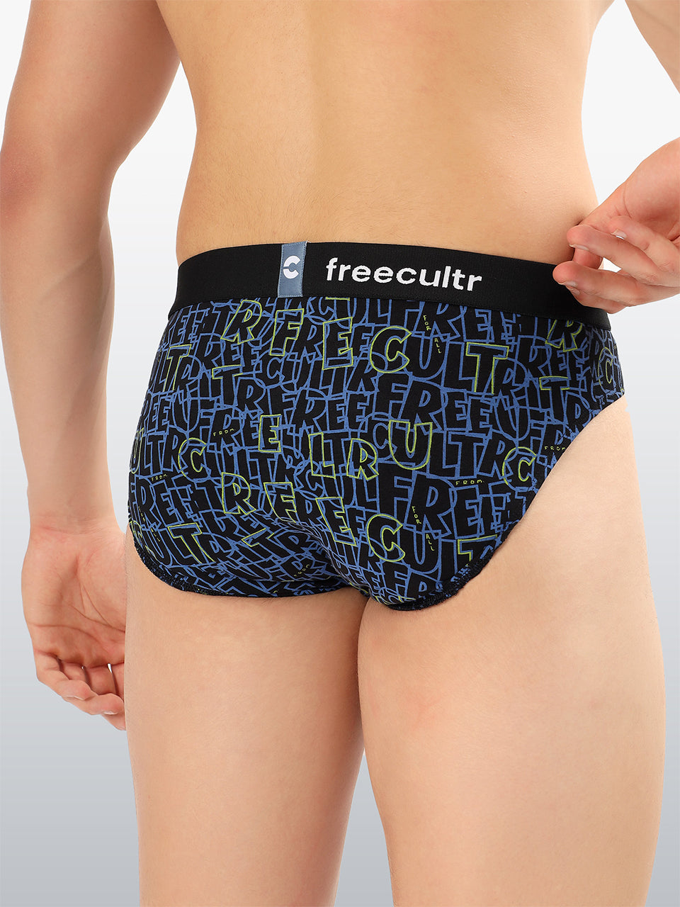 Men's Cotton Printed Briefs (Pack of 2)