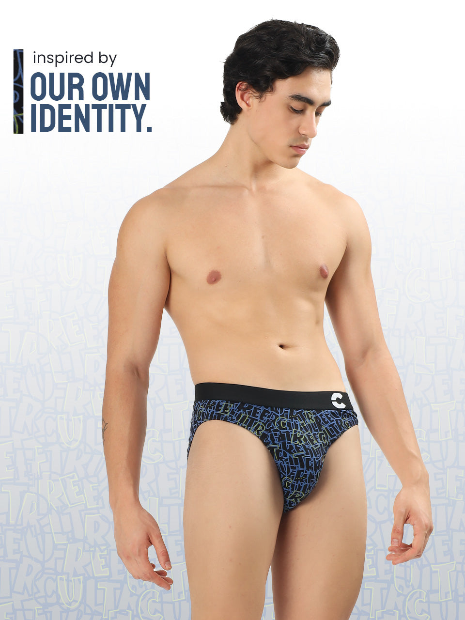 Men's Cotton Printed Briefs (Pack of 2)