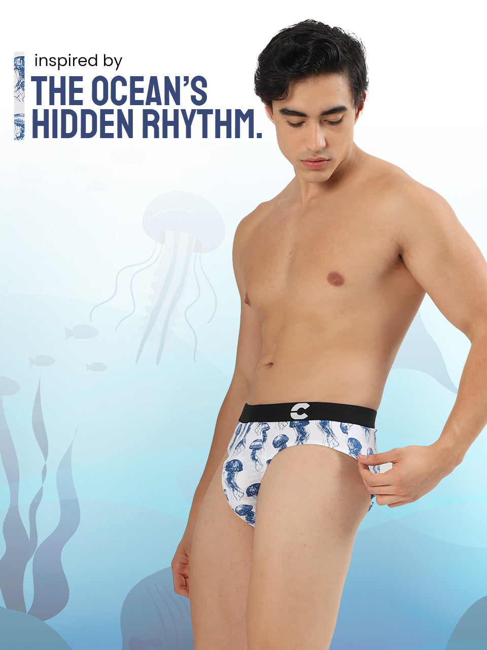 Men's Cotton Printed Briefs (Pack of 2)