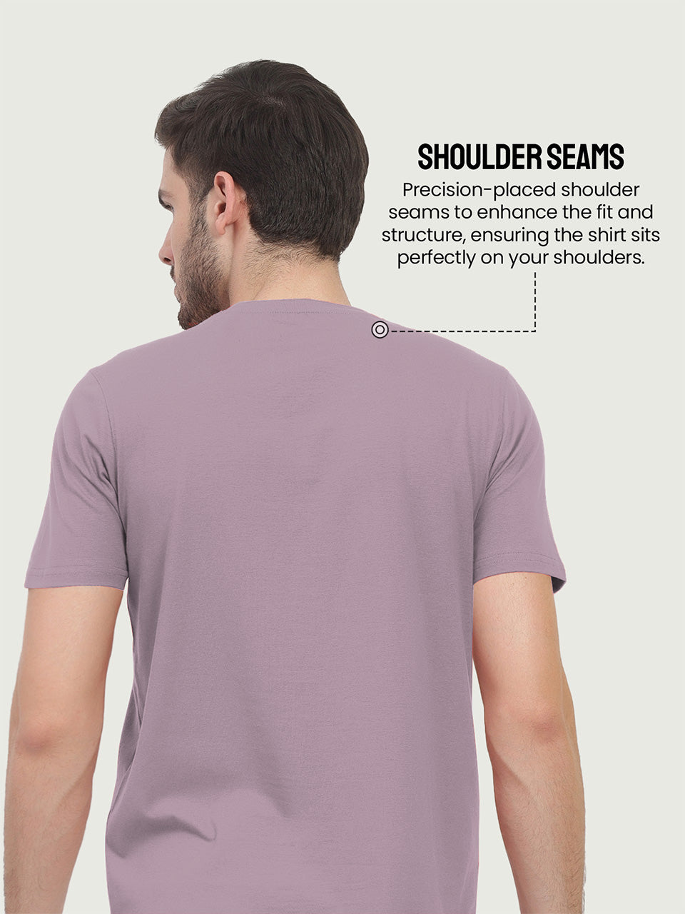 Organic Cotton solid T-shirt for men - Pack Of 2