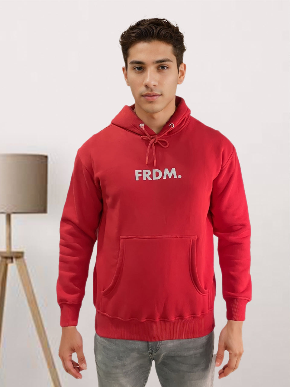 FRDM. Rouge Red Hoodie