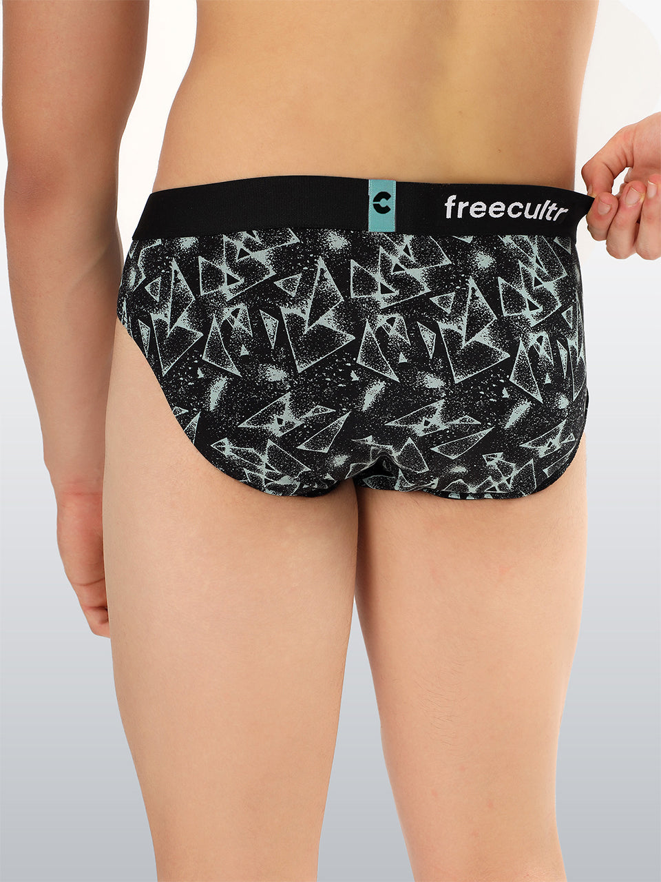 Men's Cotton Printed Briefs (Pack of 2)