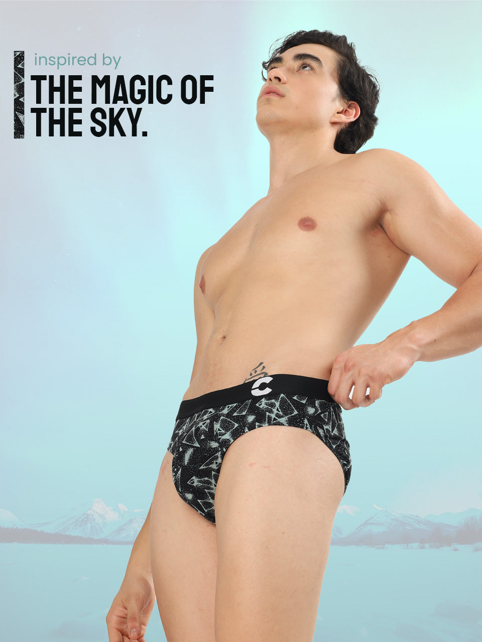 Men's Cotton Printed Briefs (Pack of 2)