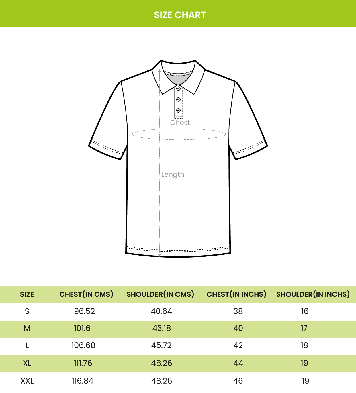 size chart image