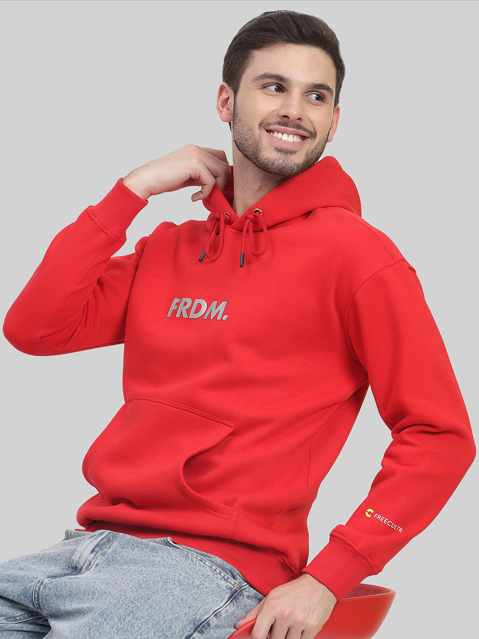 FRDM. Rouge Red Hoodie