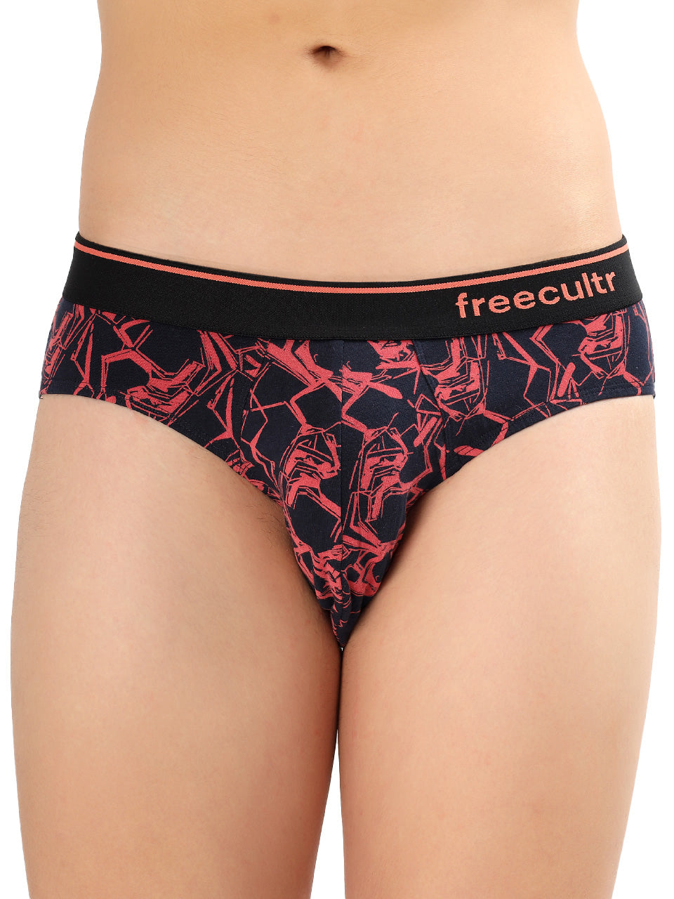 Men's Cotton Printed Briefs (Pack of 2)