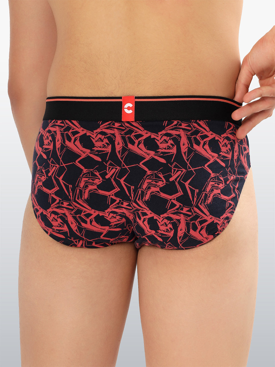 Men's Cotton Printed Briefs (Pack of 2)