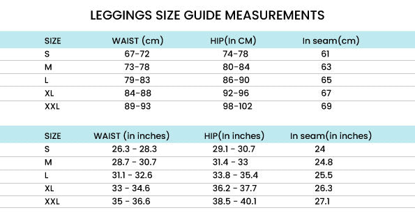 size chart image