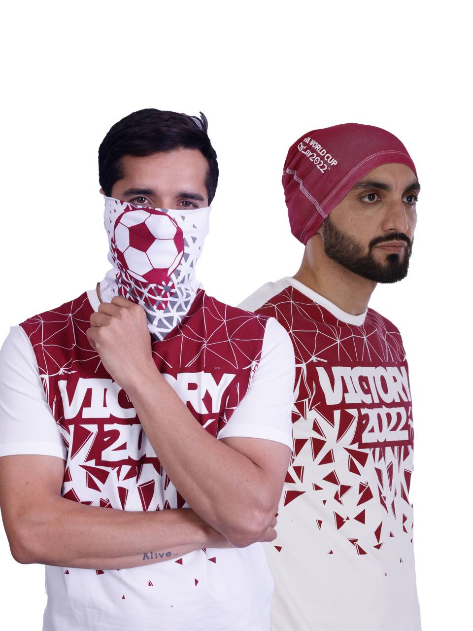 FIFA Printed Bamboo & Cotton Bandana (Pack of 2)