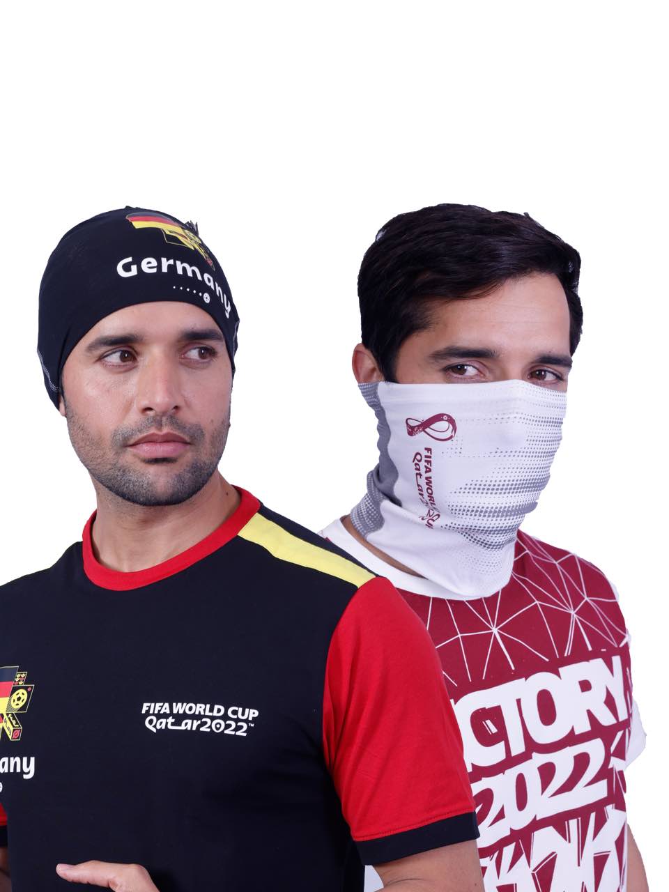 FIFA Printed Bamboo & Cotton Bandana (Pack of 2)