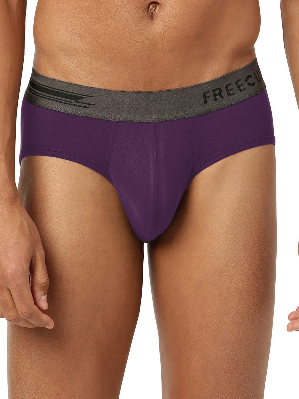 Trippy Violet Men's Anti-Bacterial Micro Modal Brief (Pack of 1)