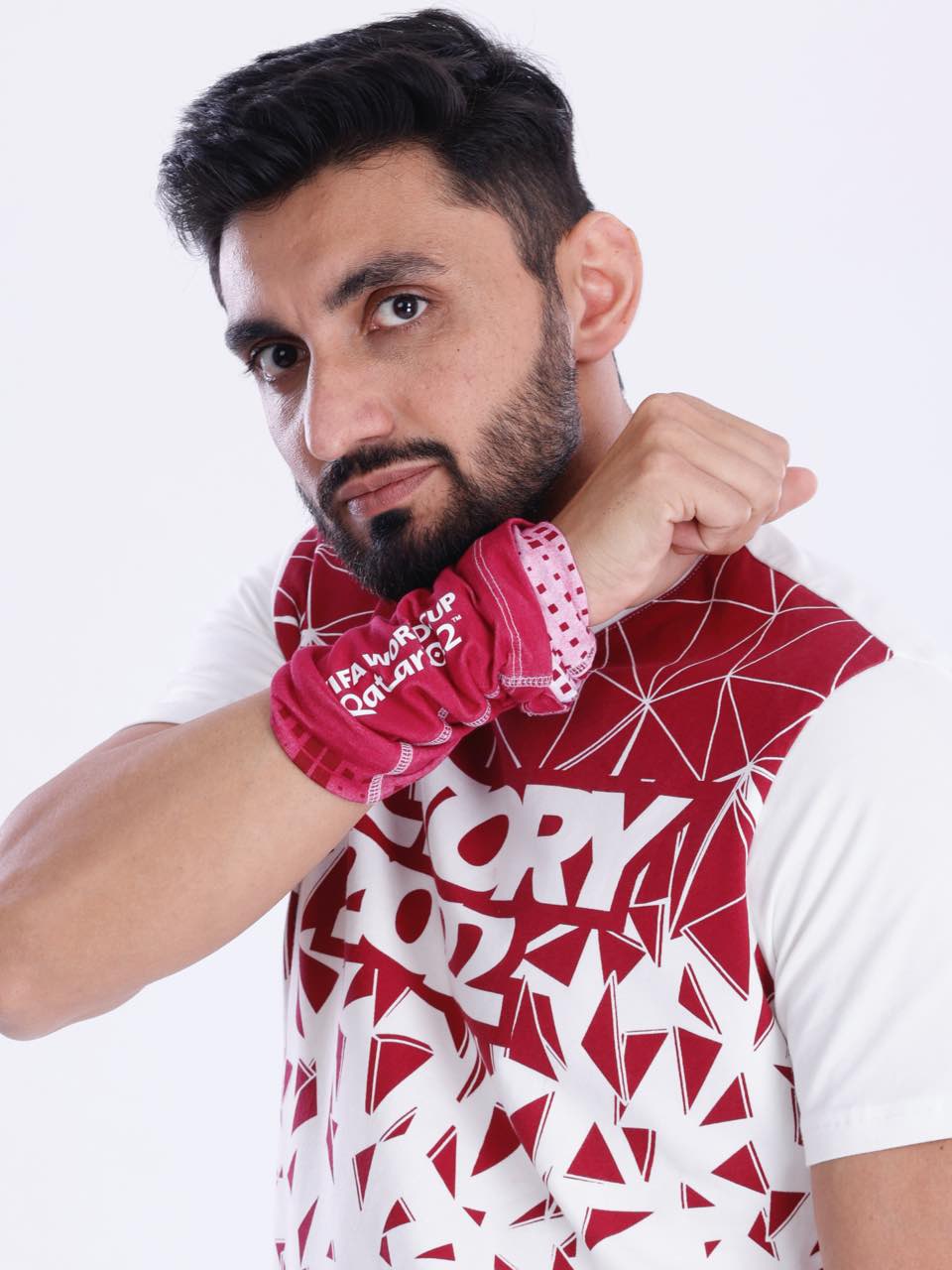 FIFA World Cup Qatar 2022™ Printed Bandana (Pack of 1)