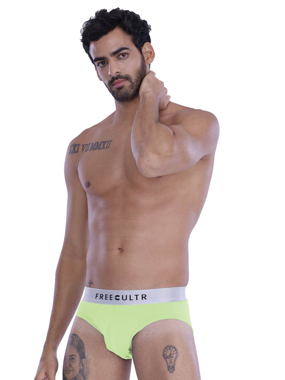 Poppy Colour Edition: Pack of 5 Brief's (Zesty Lime)
