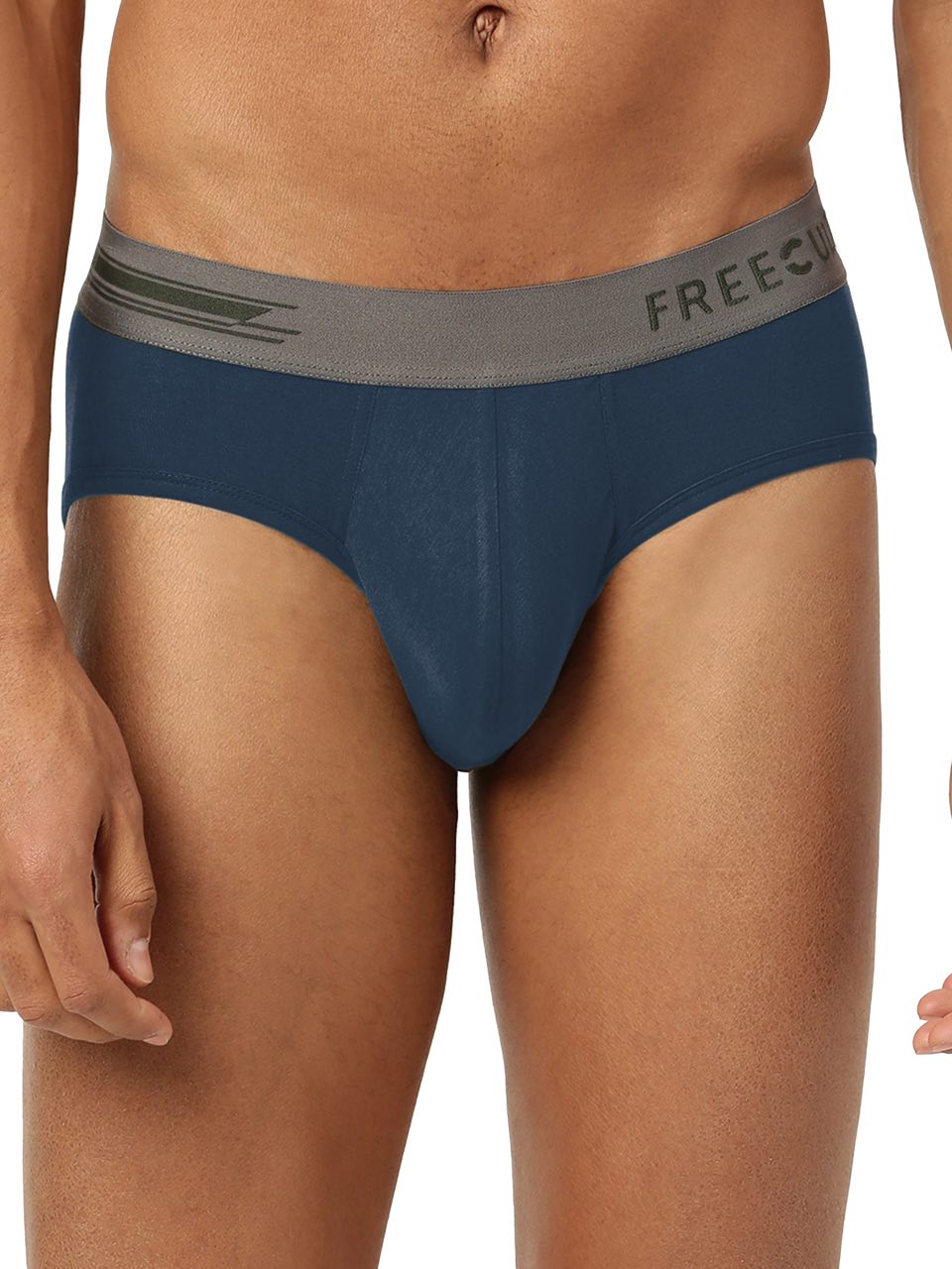 Prussian Blue Men's Anti-Bacterial Micro Modal Brief (Pack of 1)