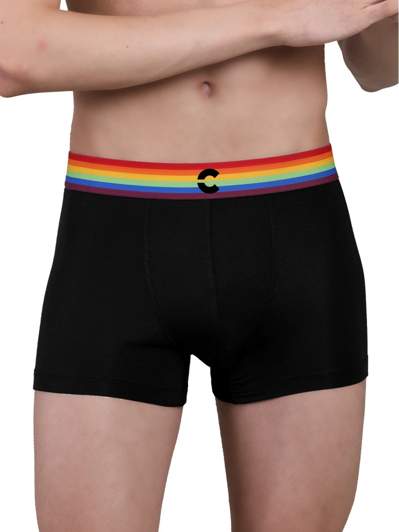 Pride Rainbow Trunk | Men's micro modal trunk | Pack of 3 | Freecultr