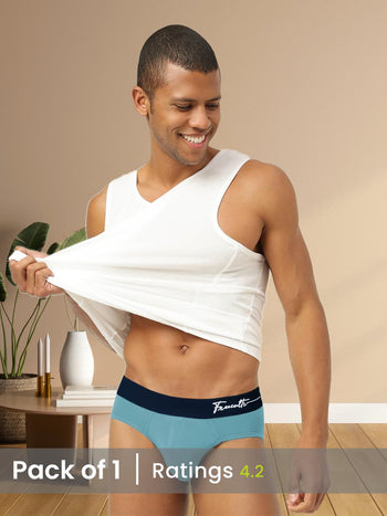 Men's Anti-Bacterial Micro Modal Brief in Cult Waistband (Pack of 1)