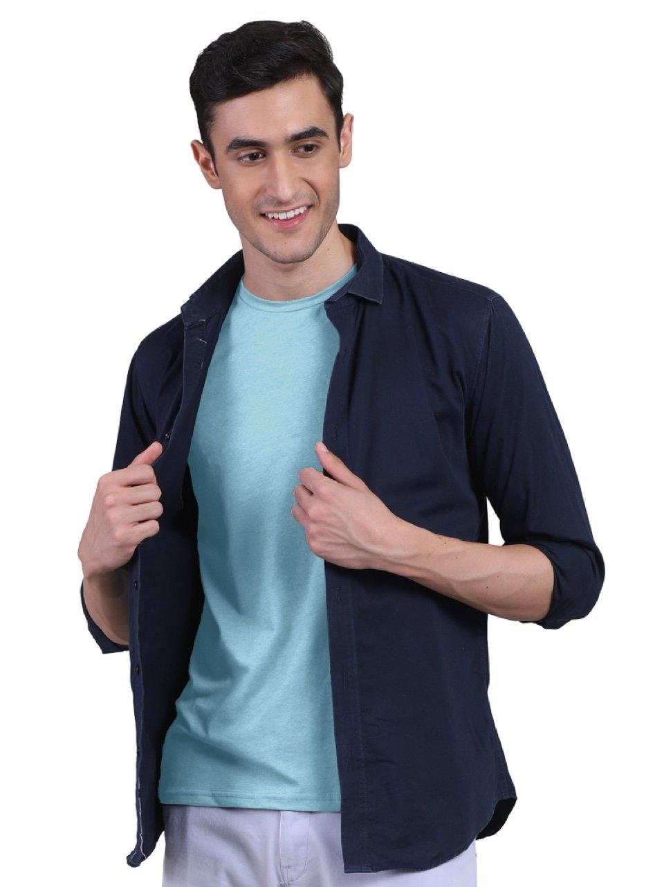 Men's Half Sleeves Bamboo T-shirt (Undershirt, Loungewear, Sleepwear) - Pack of 3 - freecultr.com