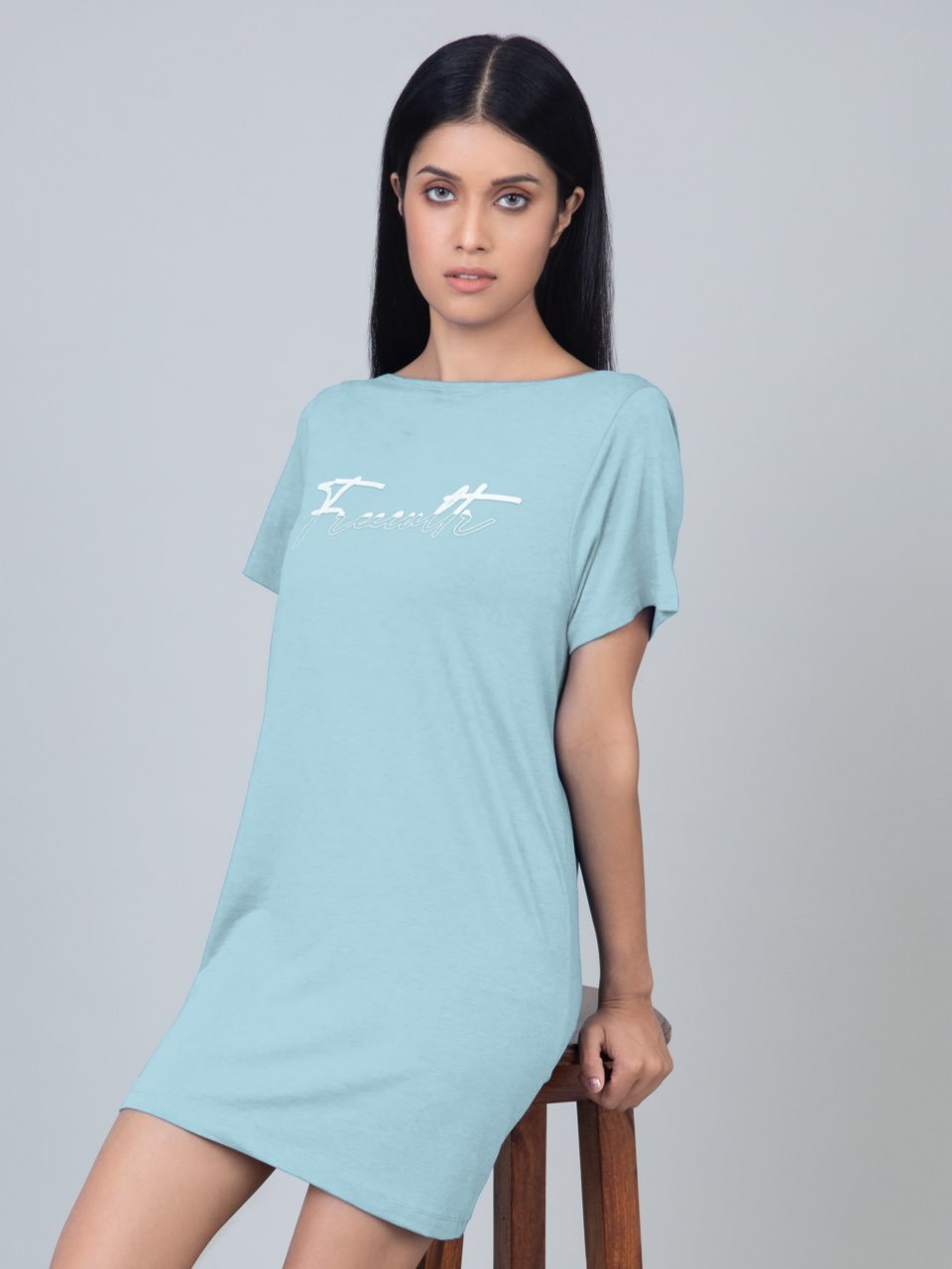 Twin Skin Women's T-shirt Dress (Pack of 1)