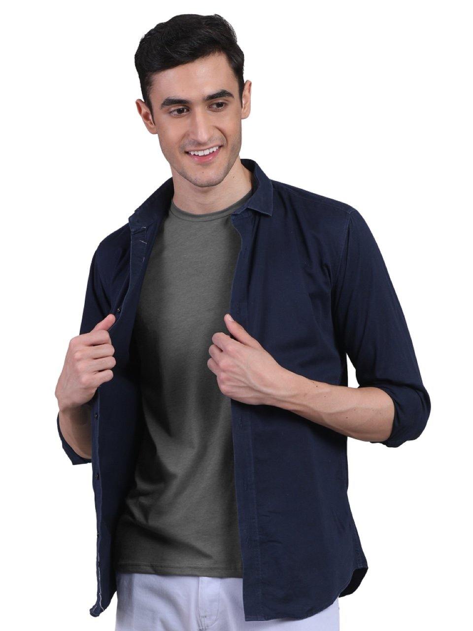 Men's Half Sleeves Bamboo T-shirt (Undershirt, Loungewear, Sleepwear) - Pack of 3 - freecultr.com