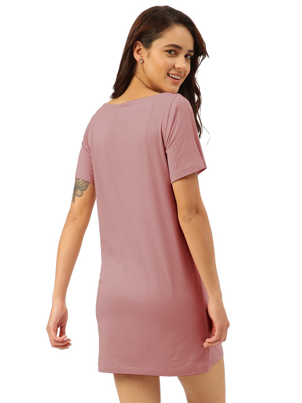 Shirt Dress For Women - Buy Blue Abstract Print Shirt Dress Online In India.