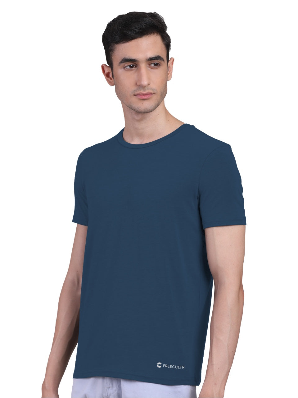 Men's Half Sleeves Bamboo Undershirts (Loungewear & Sleepwear)- Pack of 1