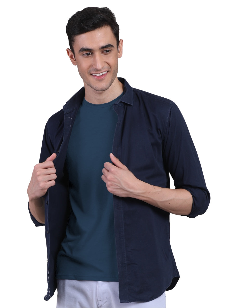 Men's Half Sleeves Bamboo Undershirts (Loungewear & Sleepwear)- Pack of 1