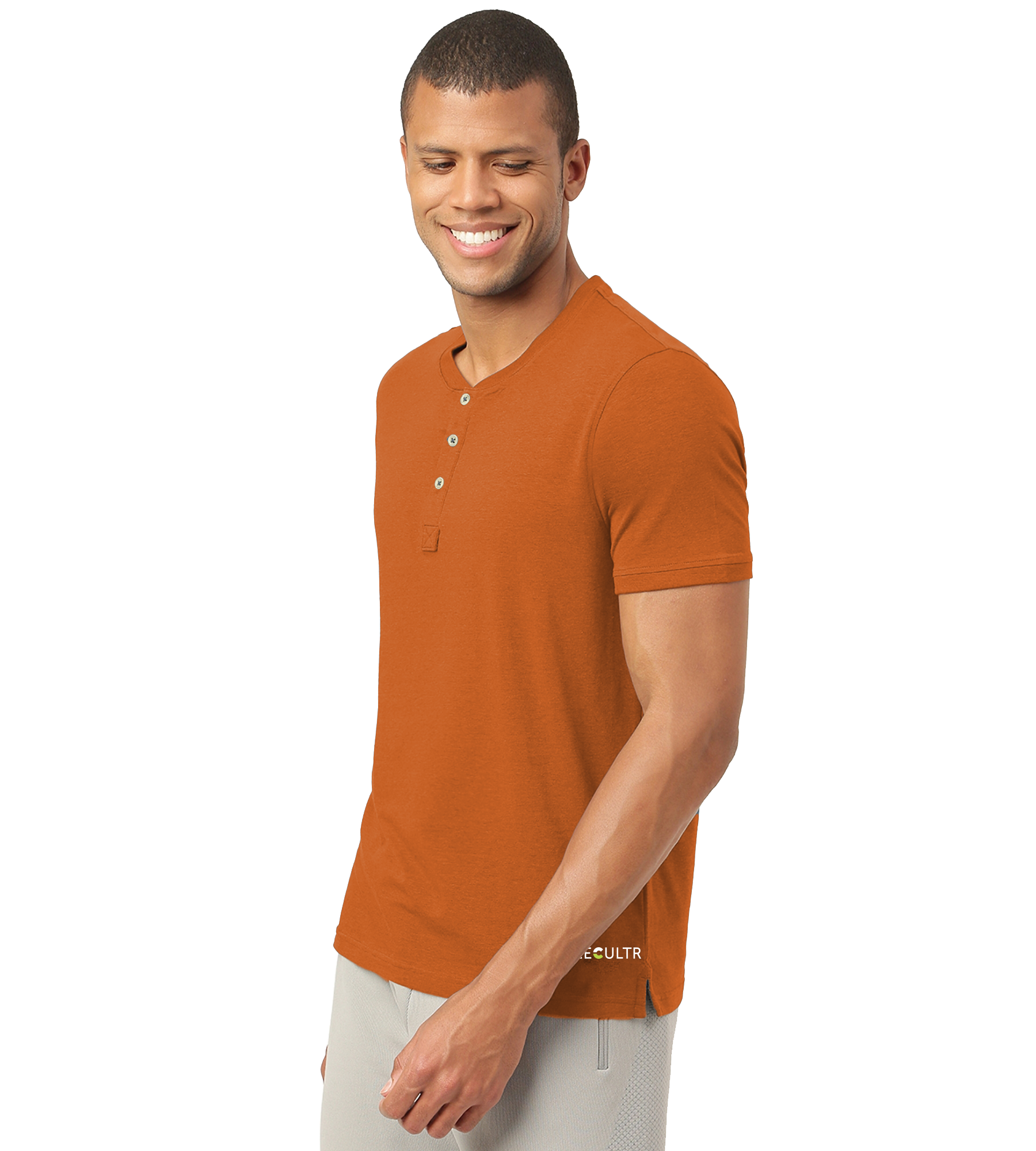 Medallion Gold Henley 2.0 - Half Sleeves (Pack Of 1)