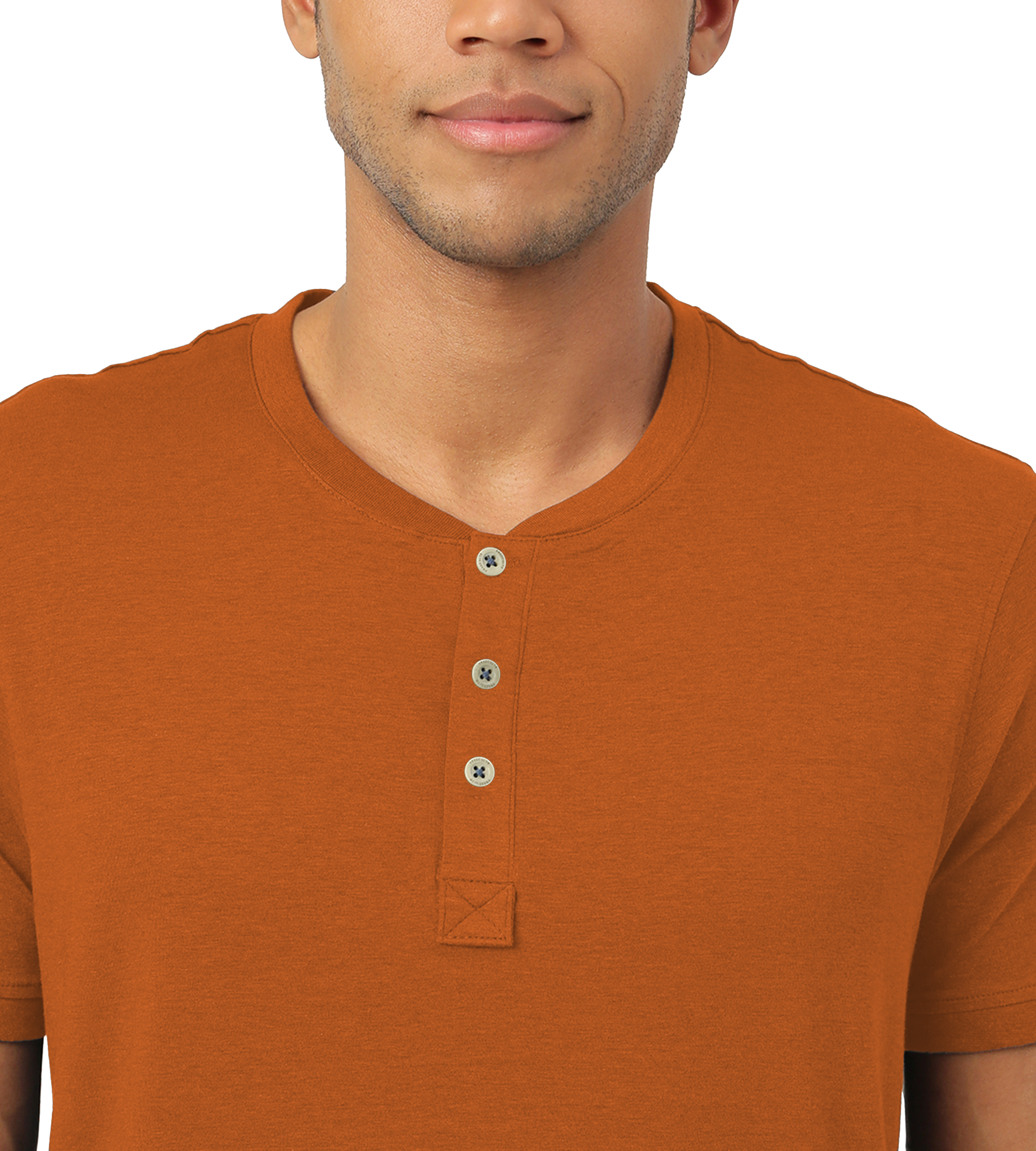 Medallion Gold Henley 2.0 - Half Sleeves (Pack Of 1)