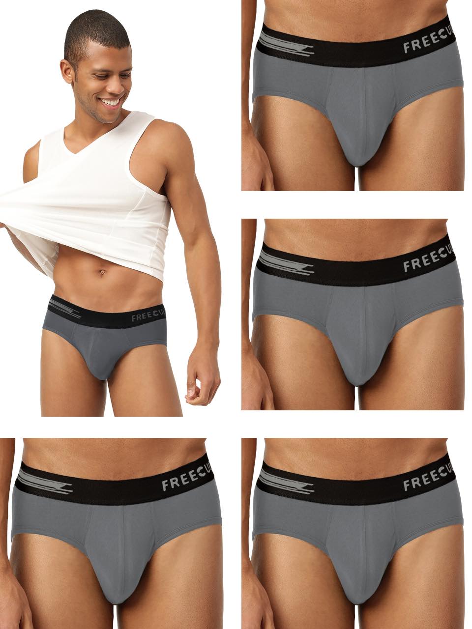 Men's Anti-Bacterial Micro Modal Brief (Pack of 5)