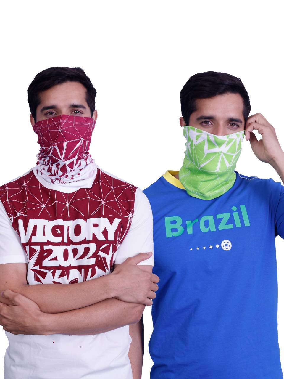 FIFA Printed Bamboo & Cotton Bandana (Pack of 2)