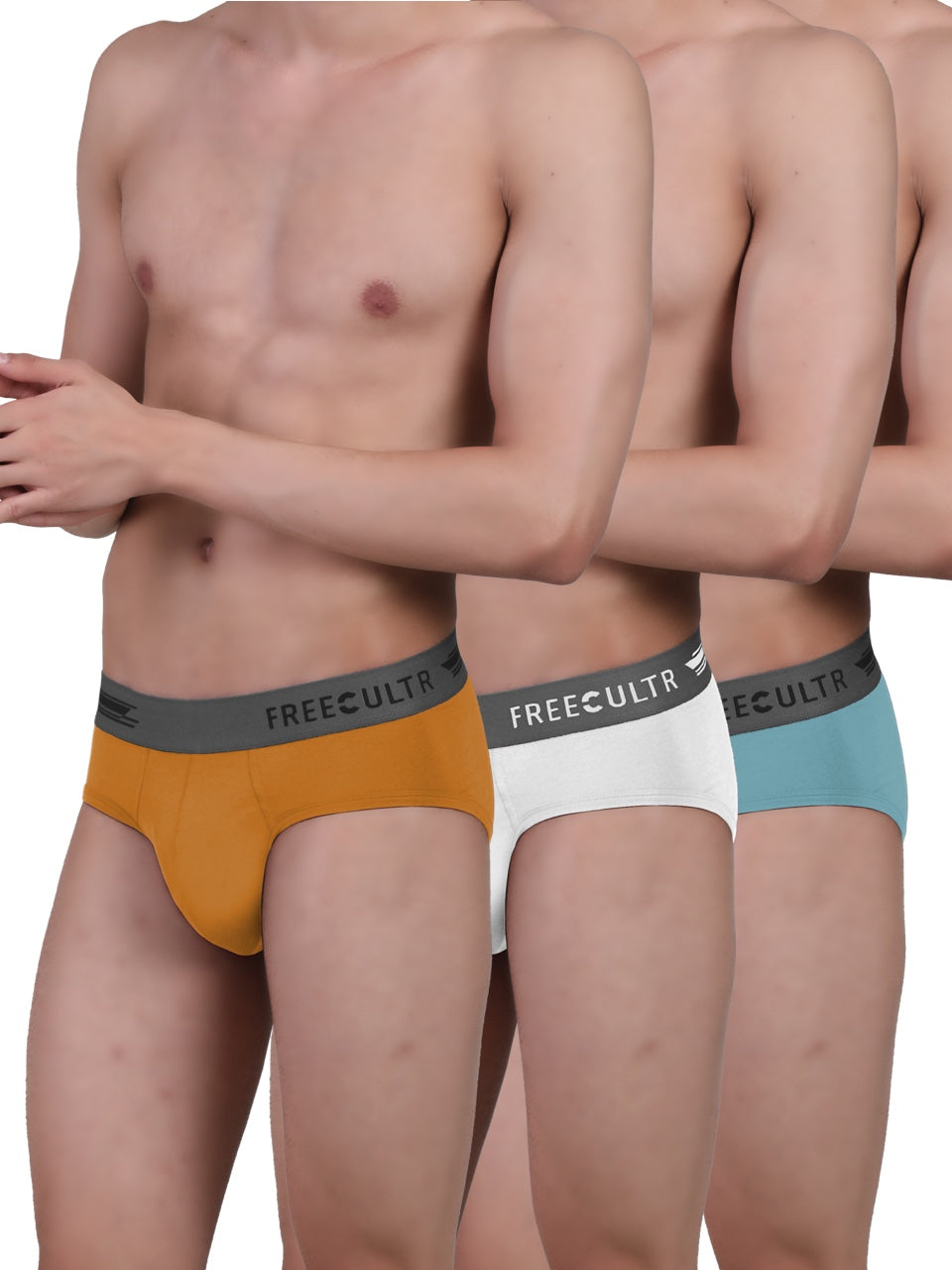 Youngster Special Micro Modal Brief in Contrast Waistband (Pack of 3)