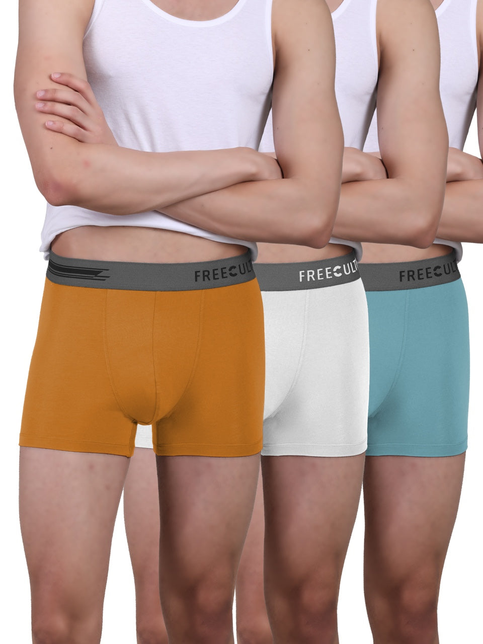 Youngster Special Micro Modal Trunk in Contrast Waistband (Pack of 3)