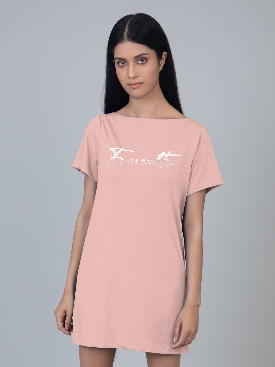 Twin Skin Women's T-shirt Dress (Pack of 1)