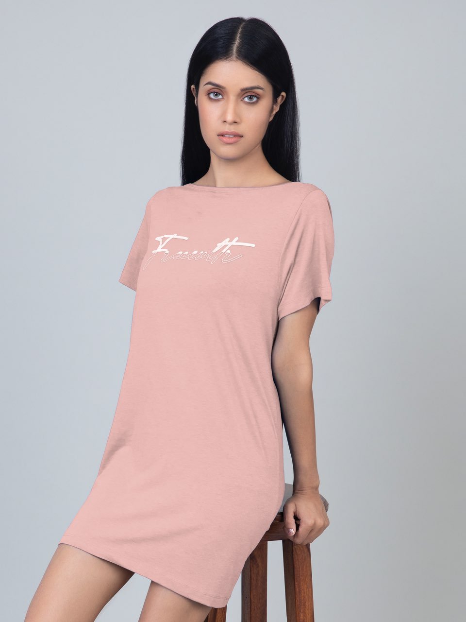 Twin Skin Women's T-shirt Dress (Pack of 1)