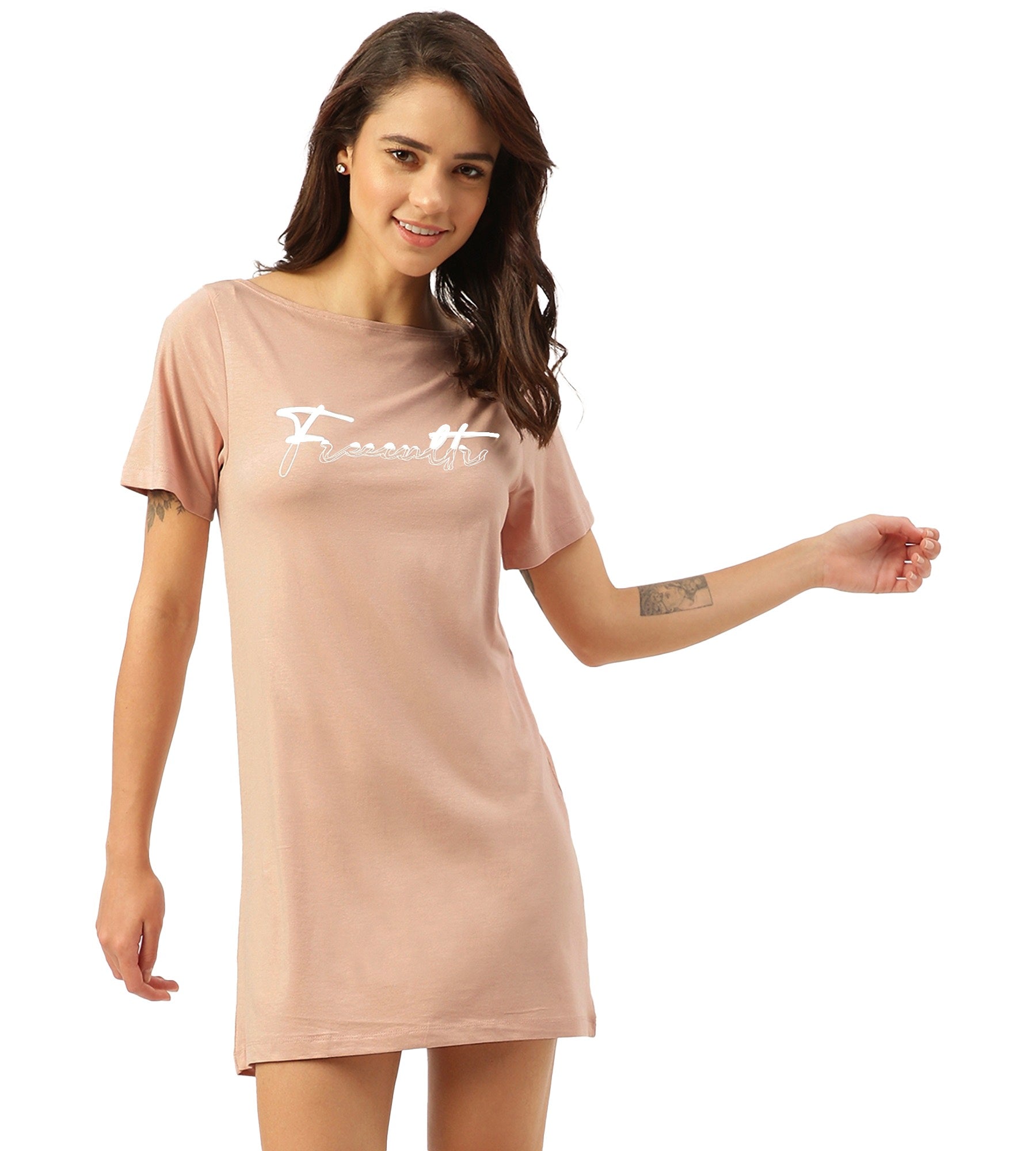 Twin Skin Women's T-shirt Dress (Pack of 2)