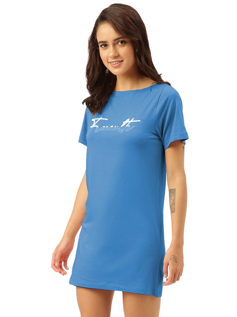 Twin Skin Women's T-shirt Dress (Pack of 1)