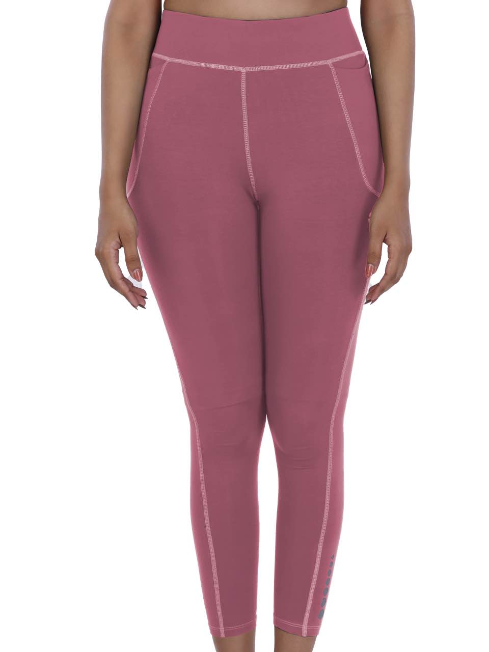 All-Day Comfort Leggings - Rosini Red