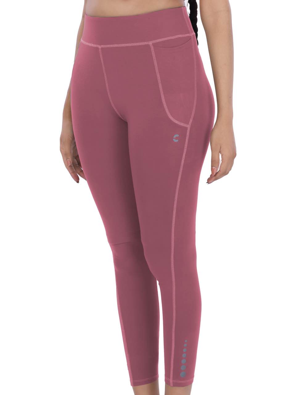 All-Day Comfort Leggings - Rosini Red