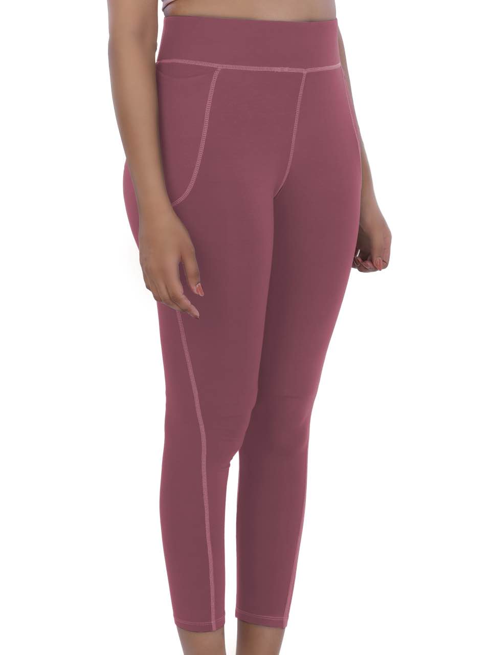 All-Day Comfort Leggings - Rosini Red