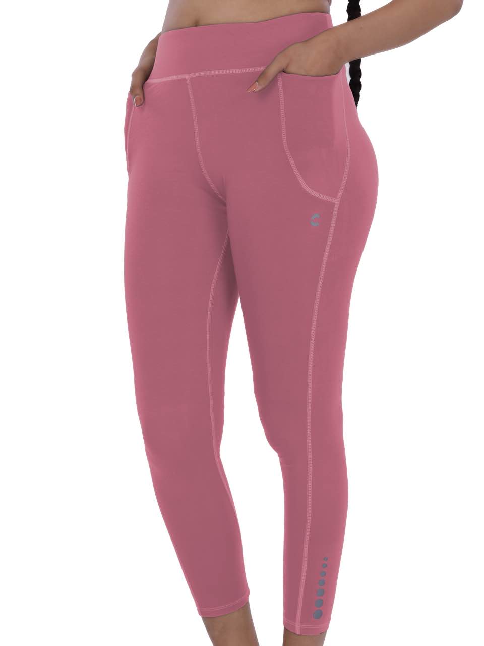 All-Day Comfort Leggings - Rosini Red