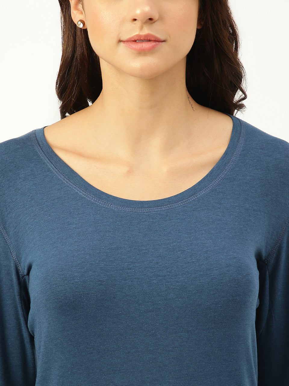 Sapphire Blue Women's Full Sleeves Skins (Pack Of 1)
