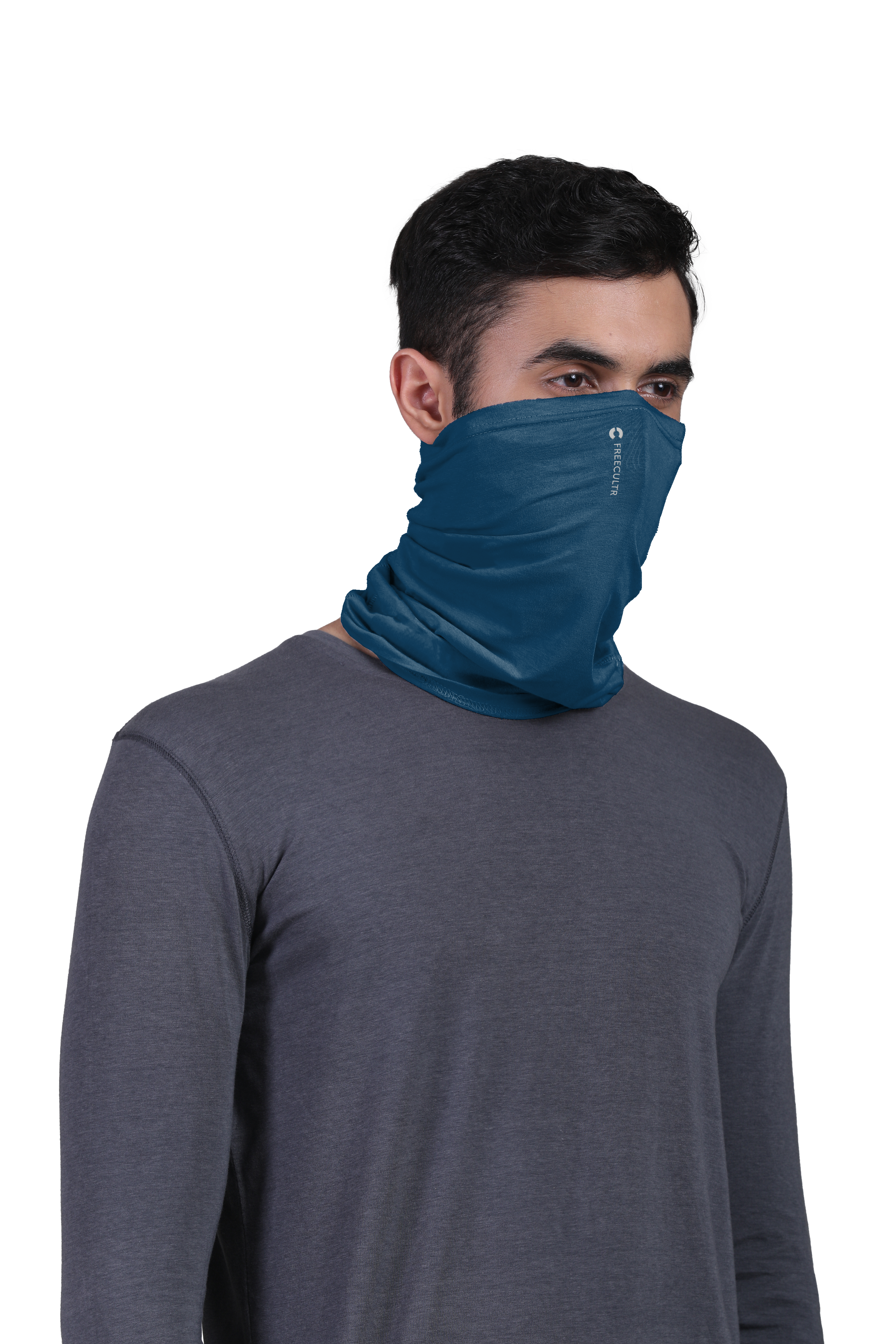 Unisex plain bandana masks for men Pack of 4 Freecultr