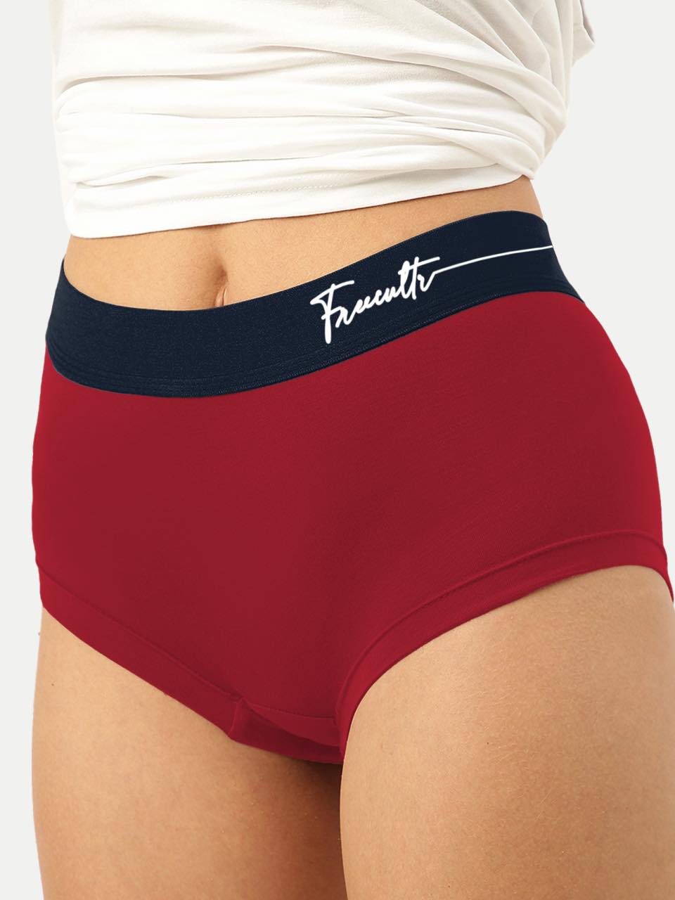 Women's Micro Modal Boxer Brief With Cult Waistband (Pack of 1)
