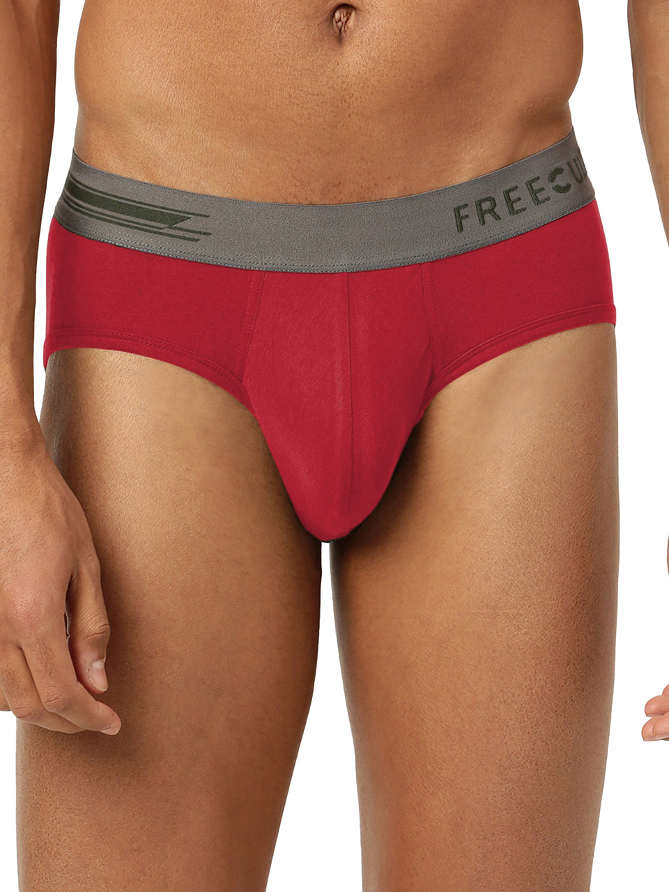 Sassy Red Men's Anti-Bacterial Micro Modal Brief (Pack of 1)